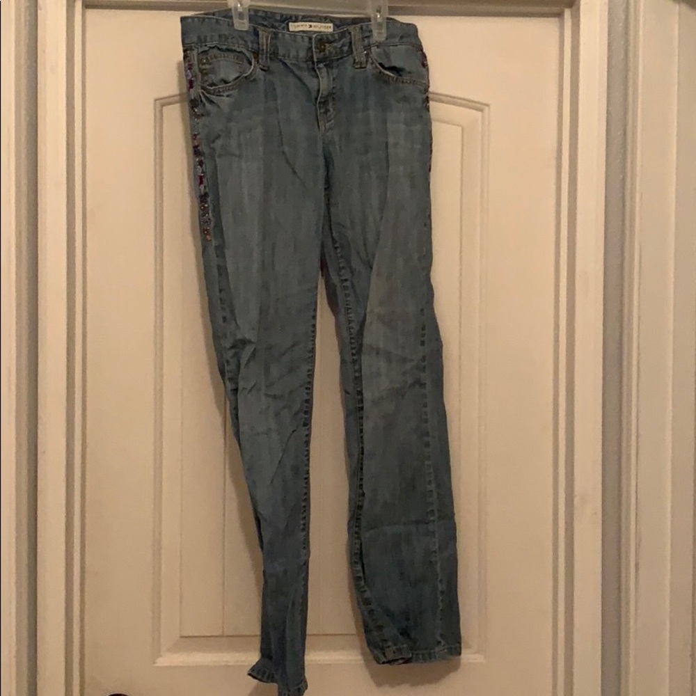 X-tra low rise jeans